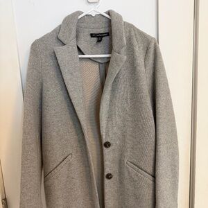Zara Grey Peacoat